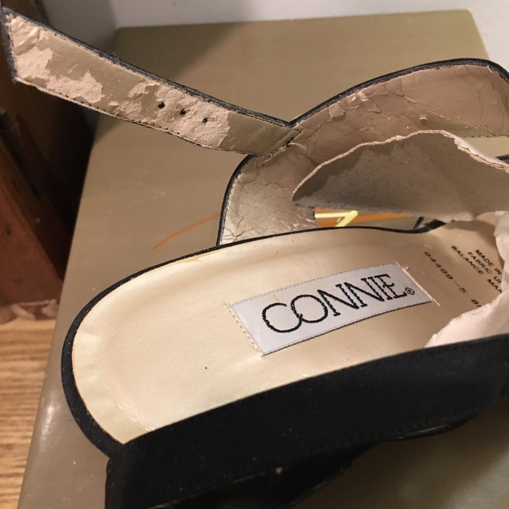 🛍3/$25🛍 NIB CONNIE BLACK HEELS - Picture 4 of 7